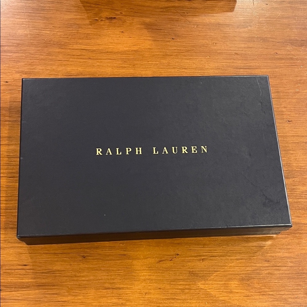Polo Ralph Lauren Empty Gify Box Blue with 1 Sheet Tissue Paper 15.5”x10”x2”